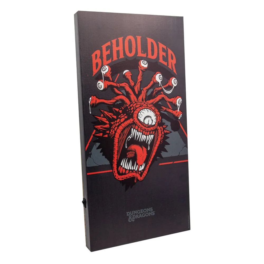 Dungeons & Dragons Canvas Poster Beholder (With Light) - Smalltinytoystore