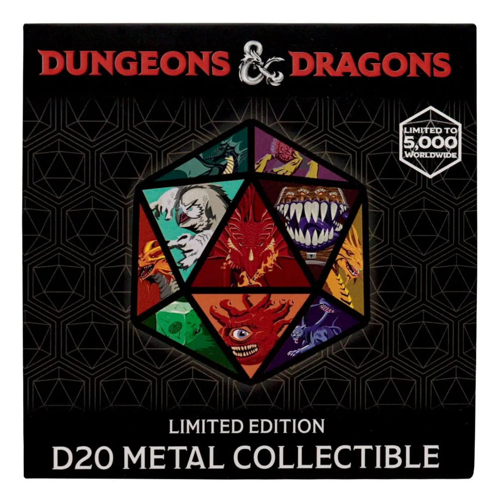 Dungeons & Dragons Medaille D20 - Smalltinytoystore