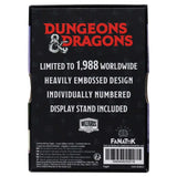 Dungeons & Dragons Metallbarren 35th Anniversary Legend of Drizzt Limited Edition - Smalltinytoystore