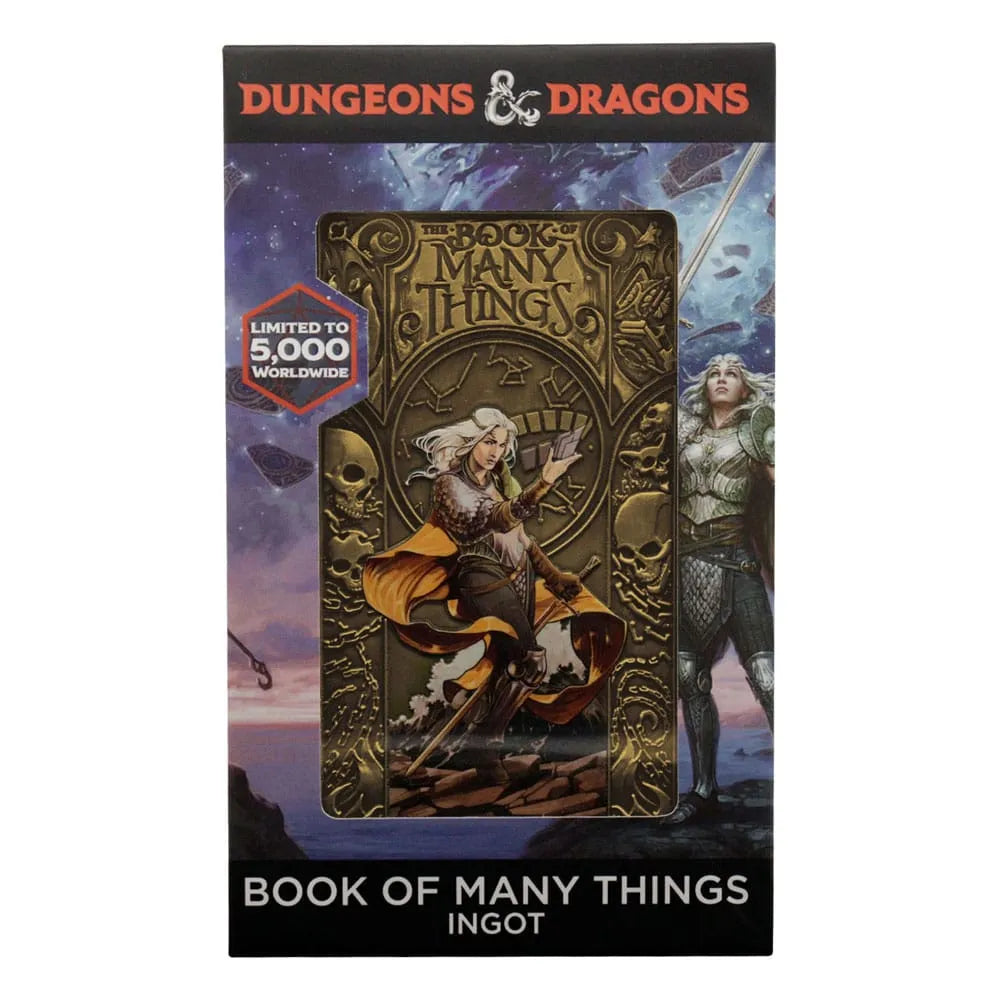 Dungeons & Dragons Metallbarren Book of Many Things Limited Edition - Smalltinytoystore