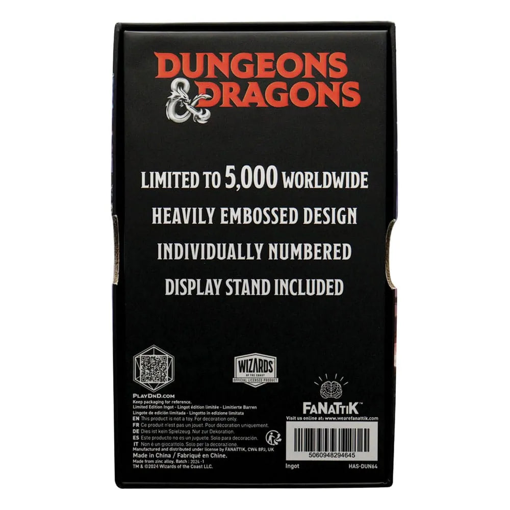 Dungeons & Dragons Metallbarren Book of Many Things Limited Edition - Smalltinytoystore