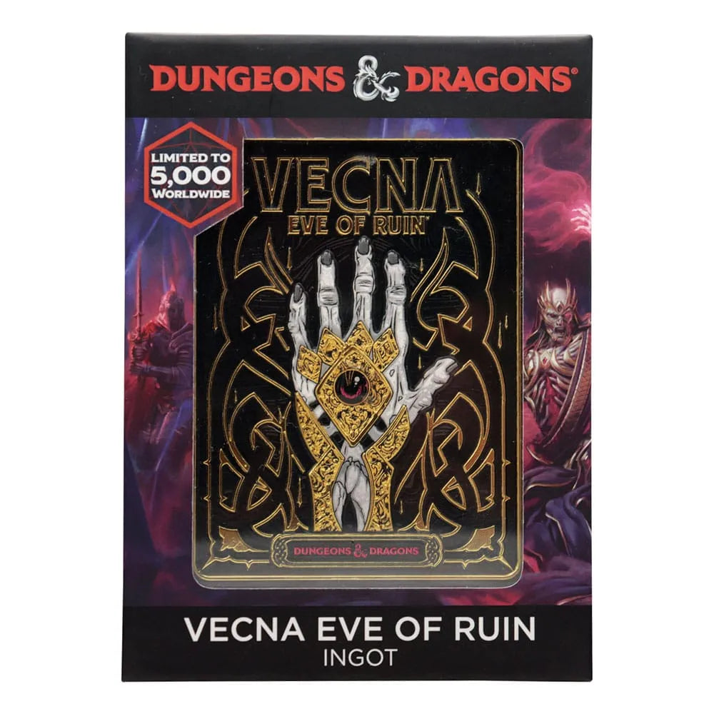 Dungeons & Dragons Metallbarren Vecna Eve of Ruin Limited Edition - Smalltinytoystore