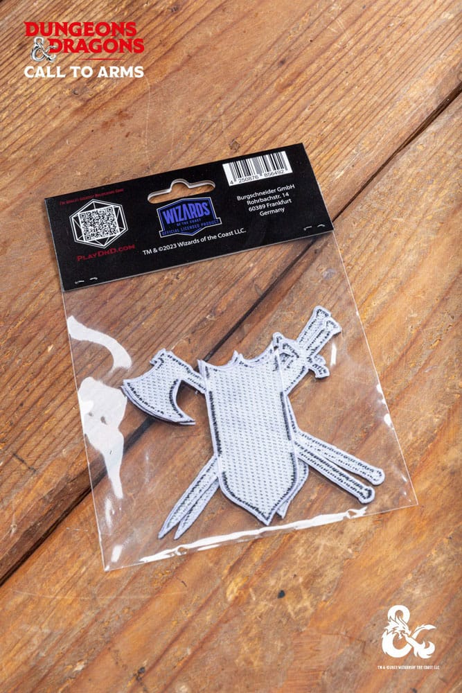 Dungeons & Dragons Patch-Set Fighter - Smalltinytoystore