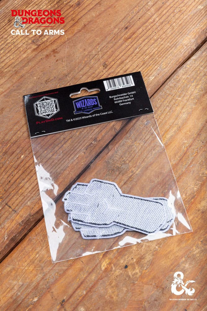 Dungeons & Dragons Patch-Set Monk - Smalltinytoystore