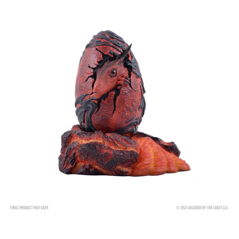 Dungeons & Dragons Replicas of the Realms Statue Red Dragon Egg 13 cm - Smalltinytoystore