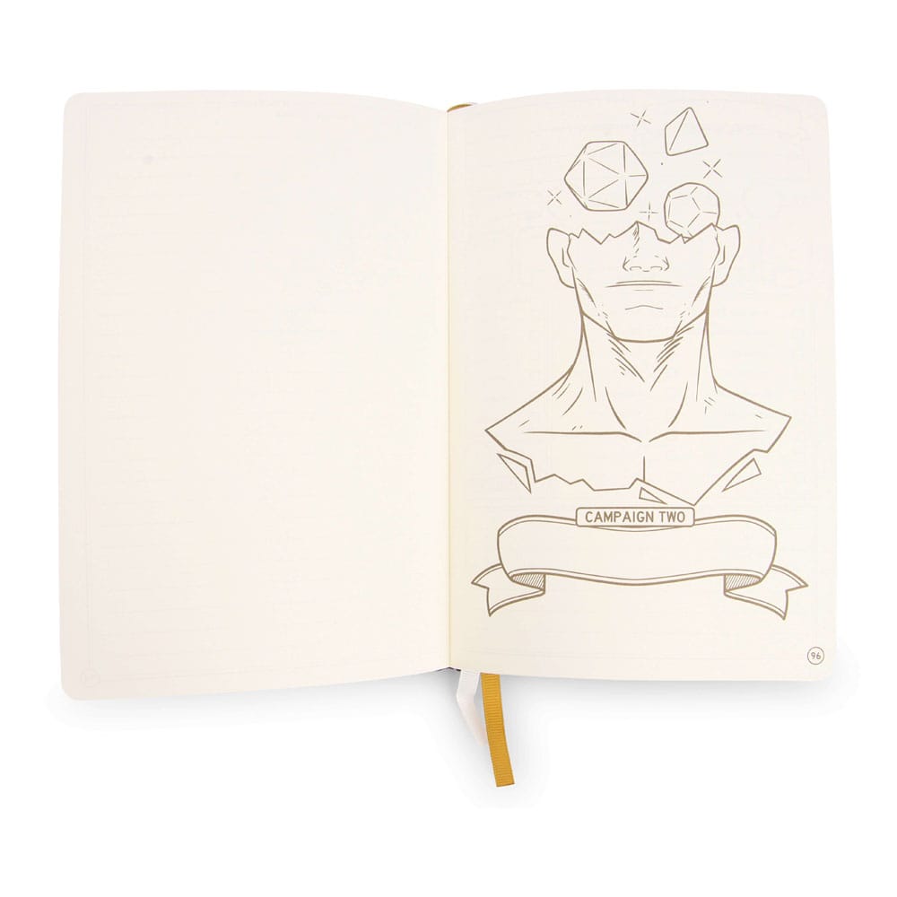 Dungeons & Dragons RPG Journal 5e Brown - Smalltinytoystore