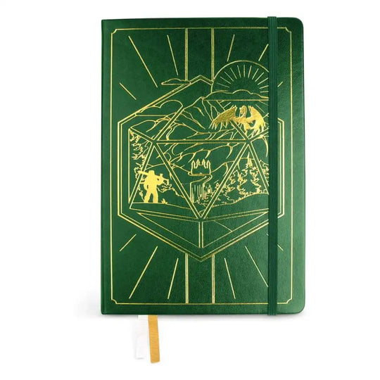 Dungeons & Dragons RPG Journal 5e Green - Smalltinytoystore