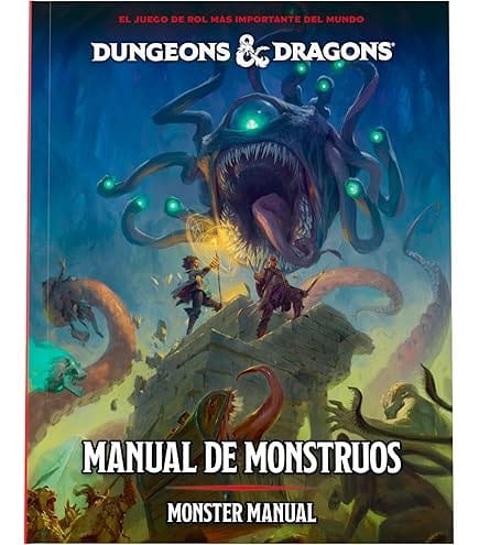 Dungeons & Dragons RPG Manual de Monstruos 2024 spanisch - Smalltinytoystore