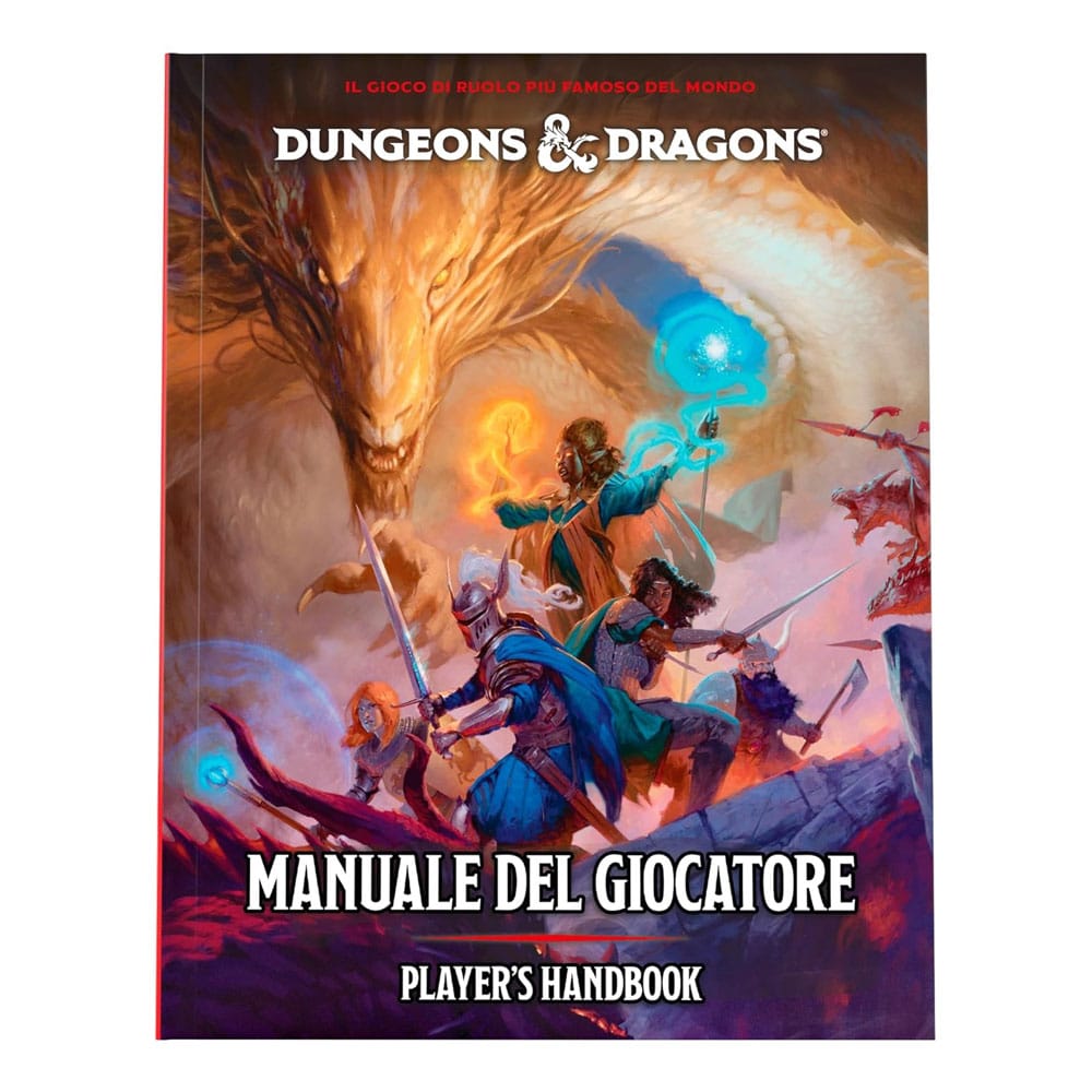 Dungeons & Dragons RPG Manuale del Giocatore 2024 italienisch - Beschädigte Verpackung - Smalltinytoystore