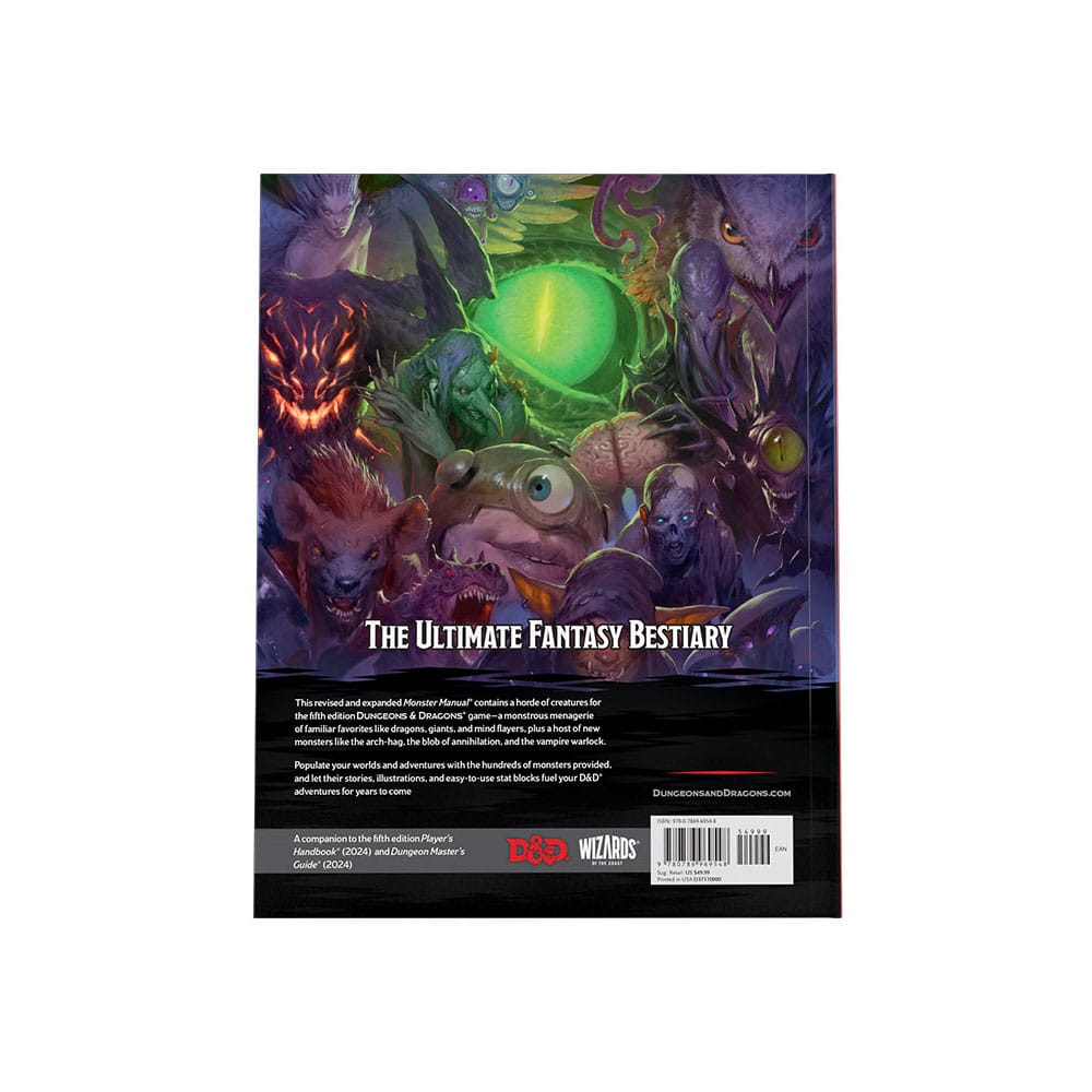Dungeons & Dragons RPG Monster Manual 2024 englisch - Smalltinytoystore