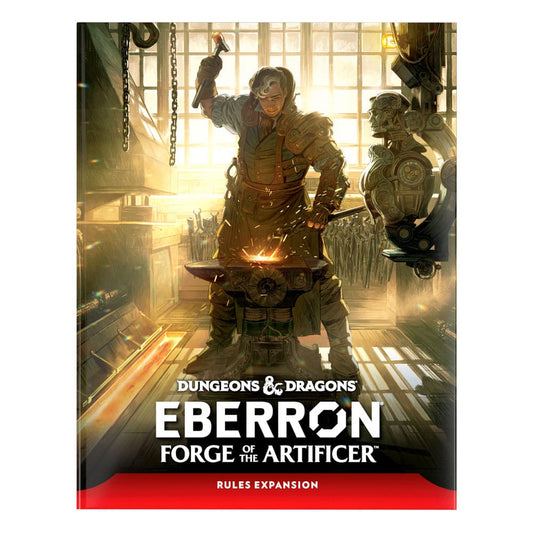 Dungeons & Dragons RPG Regelerweiterungsbuch Eberron: Forge of the Artificer englisch - Smalltinytoystore