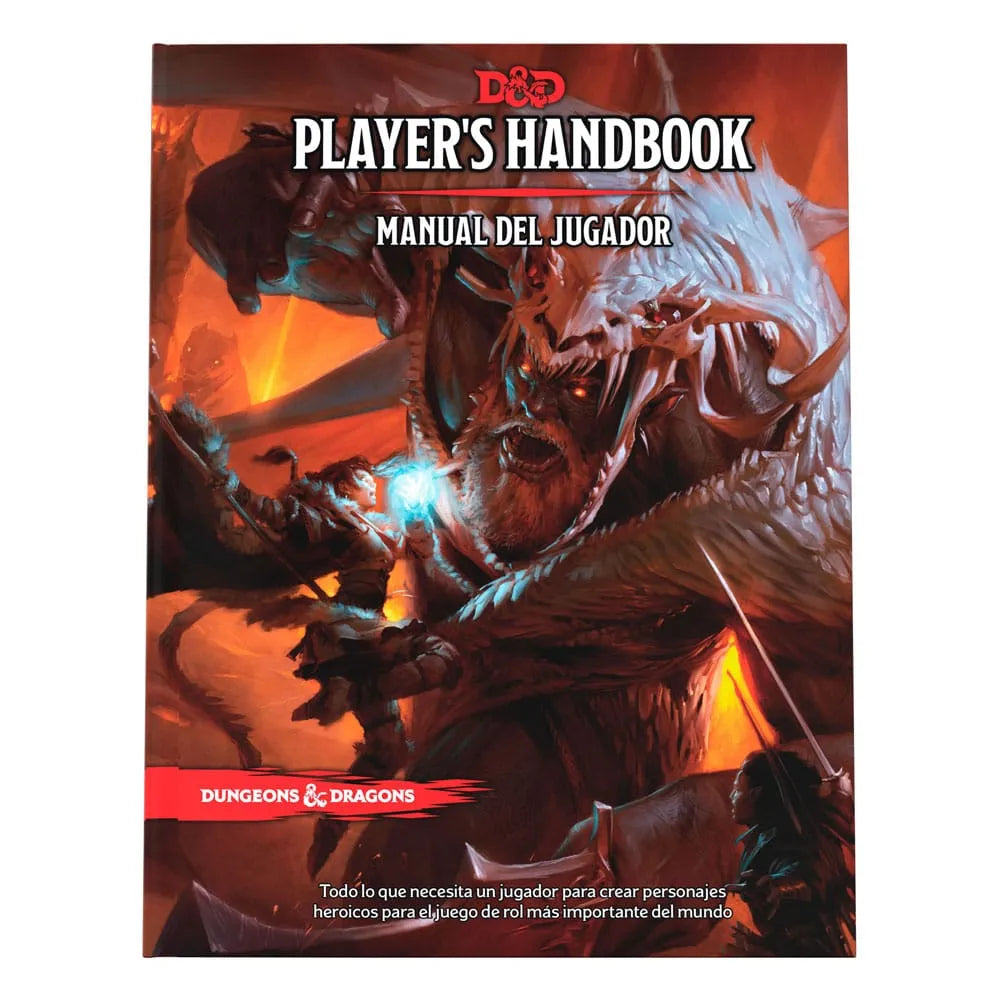 Dungeons & Dragons RPG Spielerhandbuch spanisch - Smalltinytoystore