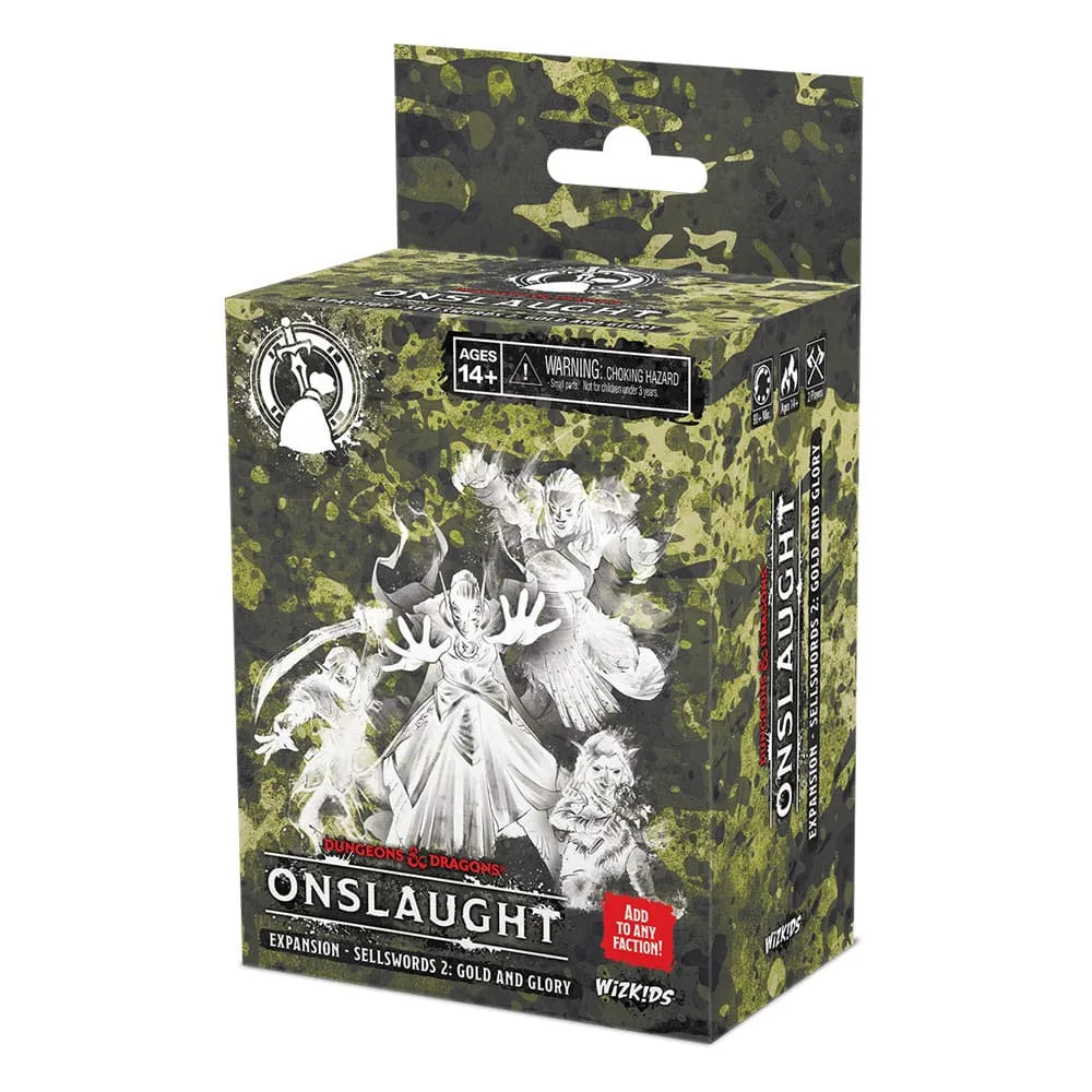 Dungeons & Dragons Spiel-Erweiterung Onslaught Expansion - Sellswords 2 - Gold and Glory *Englische Version* - Smalltinytoystore
