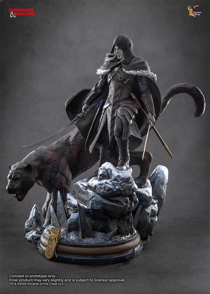 Dungeons & Dragons Statue 1/4 Drizzt Do'Urden (35th Anniversary Edition) Previews Exclusive 40 cm - Smalltinytoystore