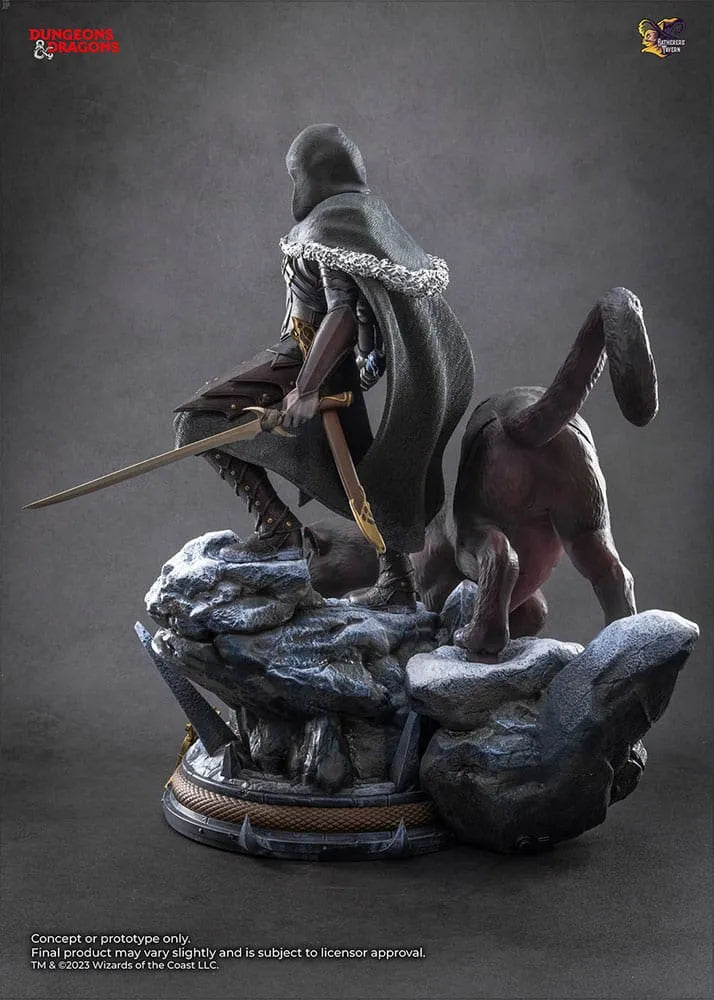 Dungeons & Dragons Statue 1/4 Drizzt Do'Urden (35th Anniversary Edition) Previews Exclusive 40 cm - Smalltinytoystore