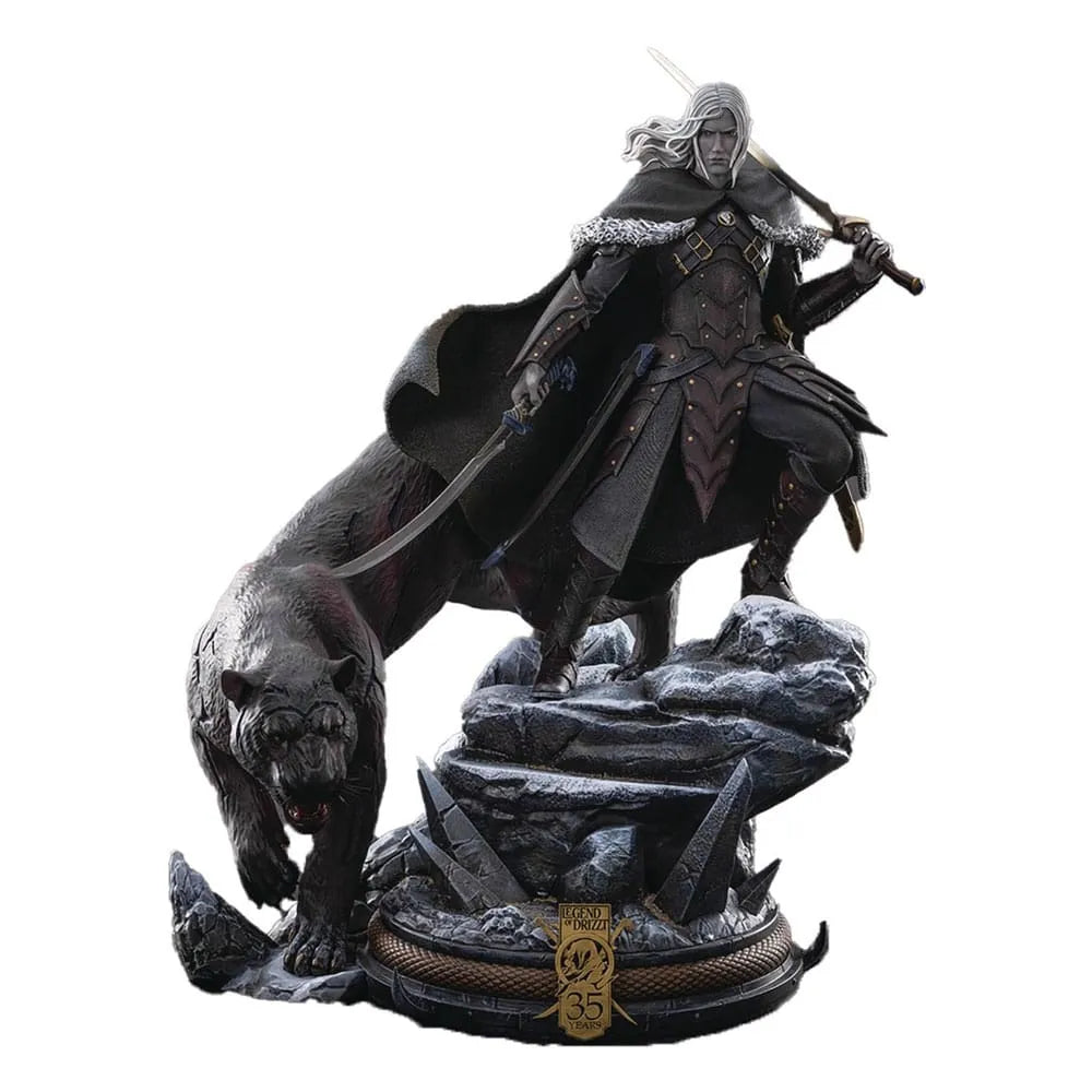 Dungeons & Dragons Statue 1/4 Drizzt Do'Urden (35th Anniversary Edition) Previews Exclusive 40 cm - Smalltinytoystore