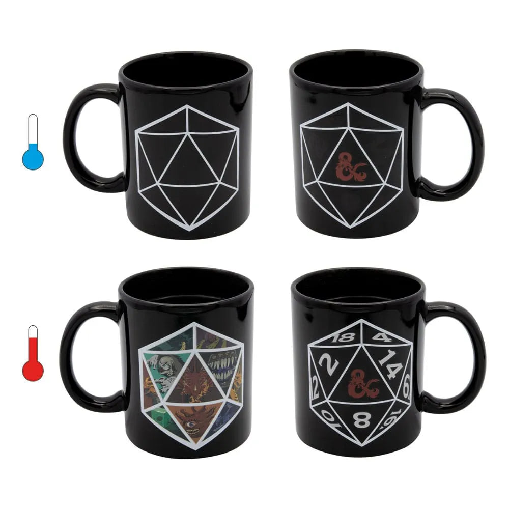 Dungeons & Dragons Tasse mit Thermoeffekt Magic - Smalltinytoystore