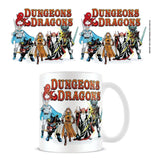 Dungeons & Dragons Tasse Retro Group - Smalltinytoystore