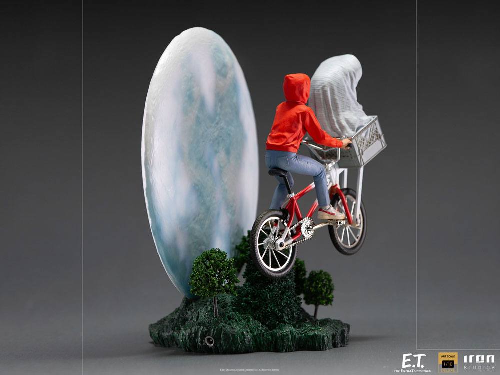 E.T. Der Außerirdische Deluxe Art Scale Statue 1/10 E.T. & Elliot 27 cm - Smalltinytoystore