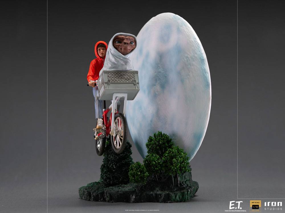 E.T. Der Außerirdische Deluxe Art Scale Statue 1/10 E.T. & Elliot 27 cm - Smalltinytoystore