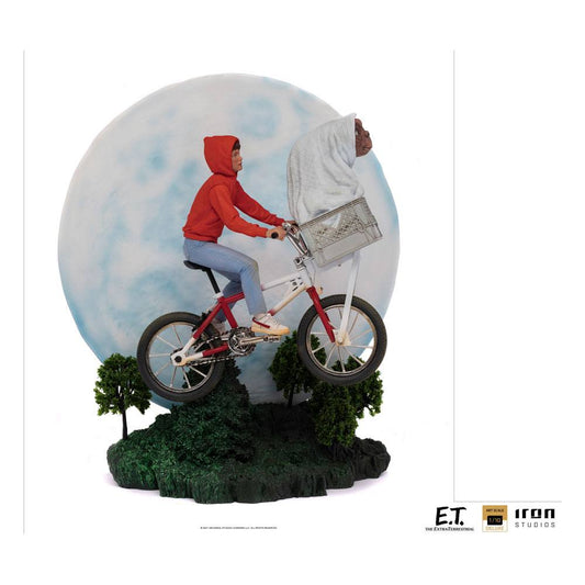 E.T. Der Außerirdische Deluxe Art Scale Statue 1/10 E.T. & Elliot 27 cm - Smalltinytoystore