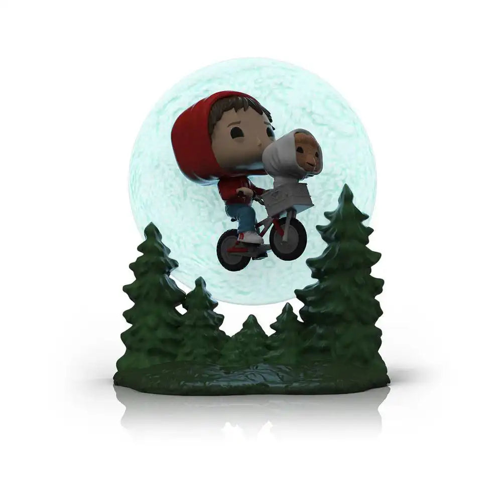 E.T. Der Außerirdische POP! Moment Vinyl Figur Elliot and ET Flying (GITD) 9 cm - Smalltinytoystore
