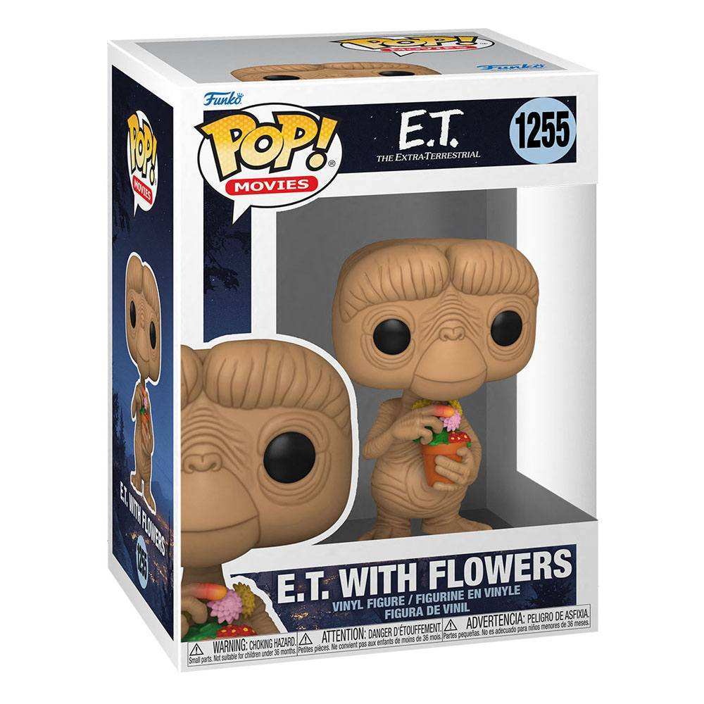 E.T. Der Außerirdische POP! Vinyl Figur E.T. w/ flowers 9 cm - Smalltinytoystore
