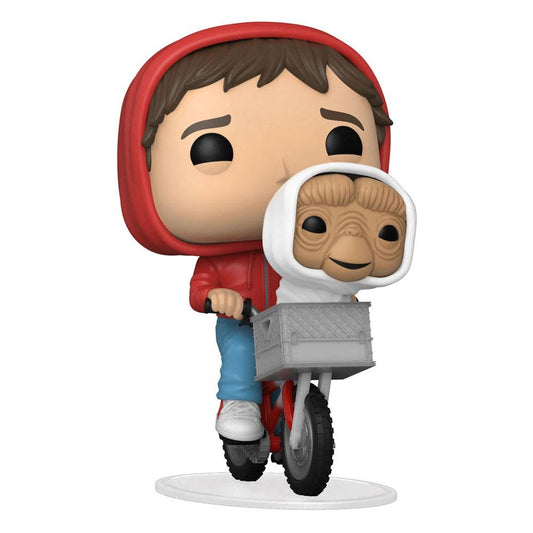 E.T. Der Außerirdische POP! Vinyl Figur Elliot w/ET in Bike Basket 9 cm - Smalltinytoystore