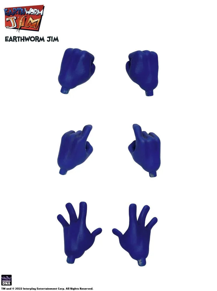 Earthworm Jim Actionfigur Wave 1: Earthworm Jim & Snot 15 cm - Smalltinytoystore