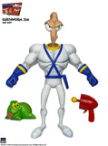 Earthworm Jim Actionfigur Wave 1: Earthworm Jim & Snot 15 cm - Smalltinytoystore