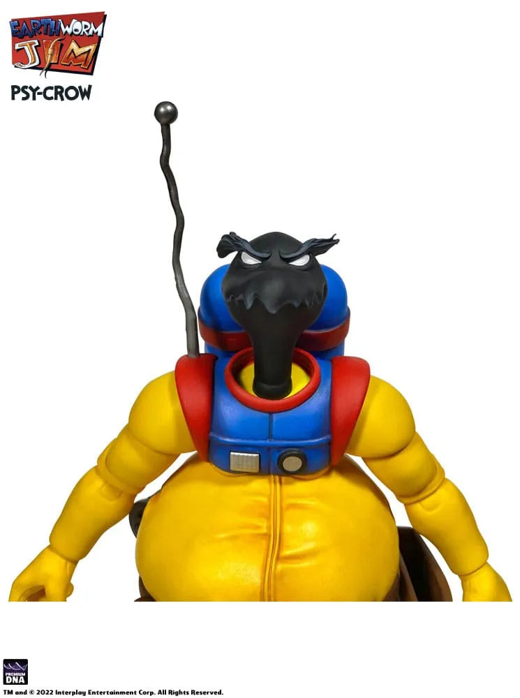 Earthworm Jim Actionfigur Wave 1: Psy-Crow 15 cm - Smalltinytoystore