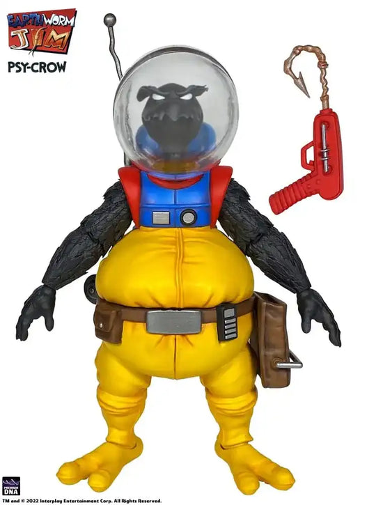 Earthworm Jim Actionfigur Wave 1: Psy-Crow 15 cm - Smalltinytoystore