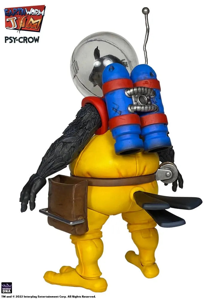 Earthworm Jim Actionfigur Wave 1: Psy-Crow 15 cm - Smalltinytoystore