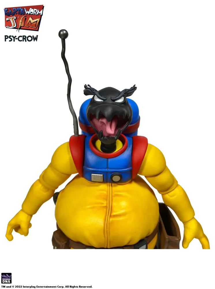 Earthworm Jim Actionfigur Wave 1: Psy-Crow 15 cm - Smalltinytoystore