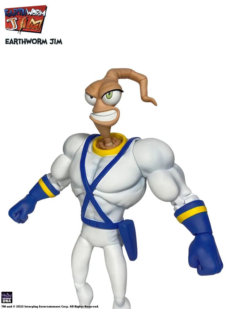 Earthworm Jim Zubehör-Set Wave 1: Worm Body & Jim Heads Accessory Pack - Smalltinytoystore