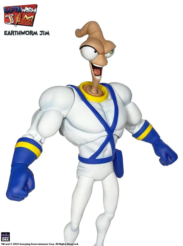 Earthworm Jim Zubehör-Set Wave 1: Worm Body & Jim Heads Accessory Pack - Smalltinytoystore