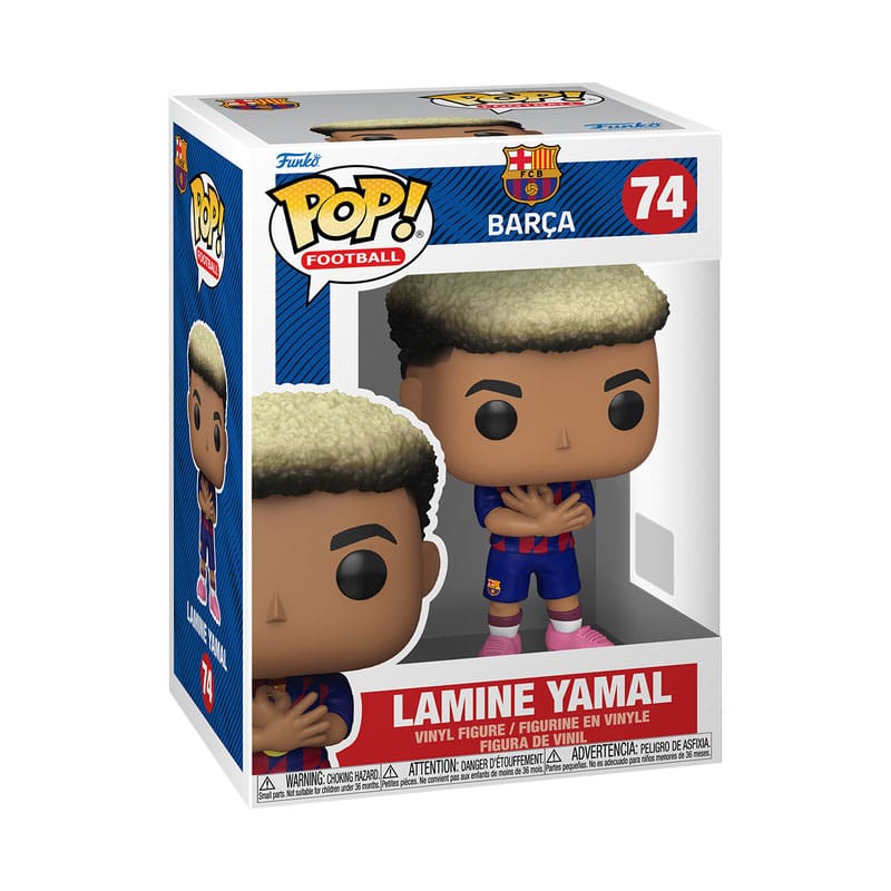 EFL POP! Football Vinyl Figur Barcelona - Lamine Yamal 9 cm - Smalltinytoystore