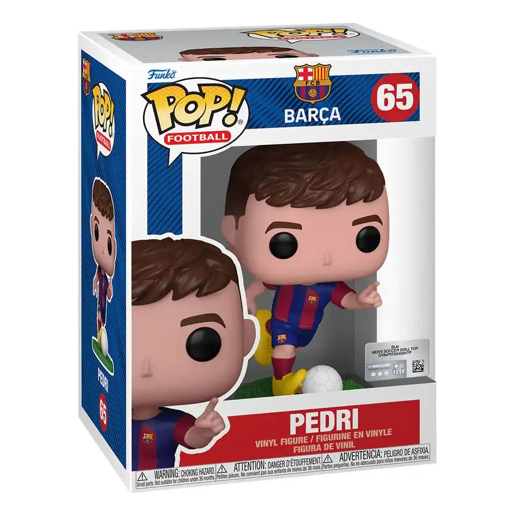 EFL POP! Football Vinyl Figur Barcelona - Pedri 9 cm - Smalltinytoystore