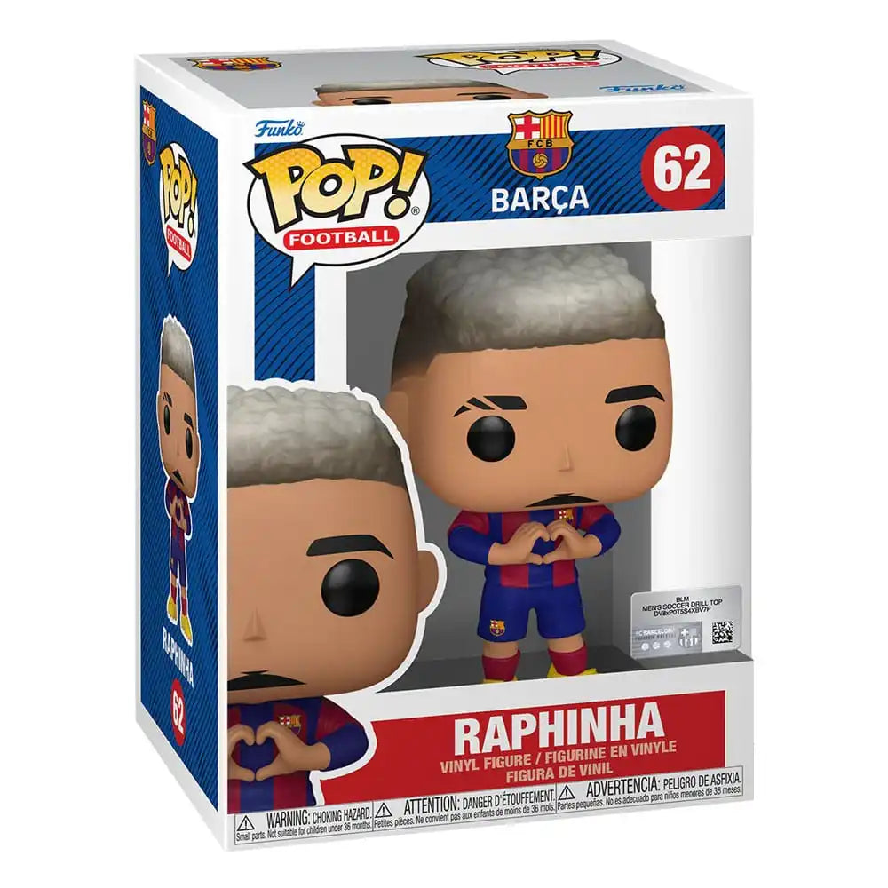 EFL POP! Football Vinyl Figur Barcelona - Raphinha 9 cm - Smalltinytoystore