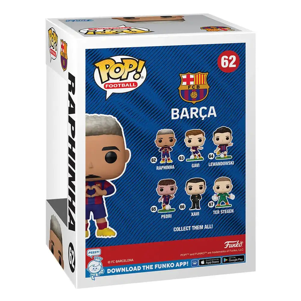 EFL POP! Football Vinyl Figur Barcelona - Raphinha 9 cm - Smalltinytoystore