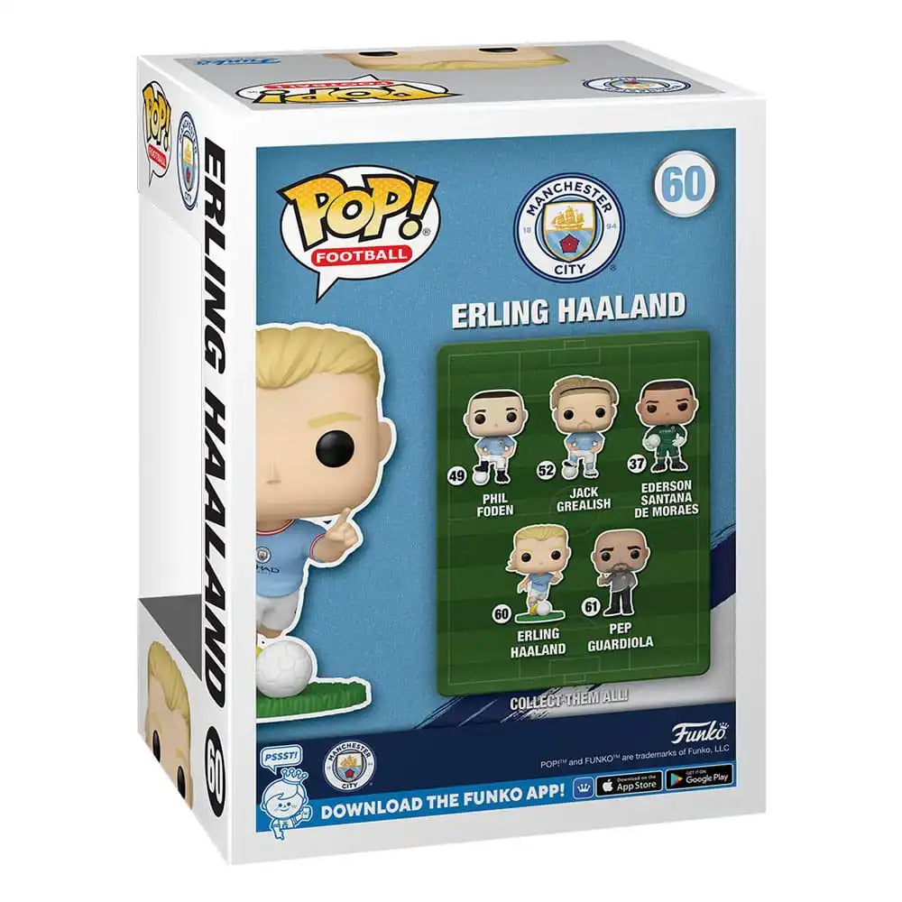 EFL POP! Football Vinyl Figur ManCity - Erling Haaland 9 cm - Smalltinytoystore
