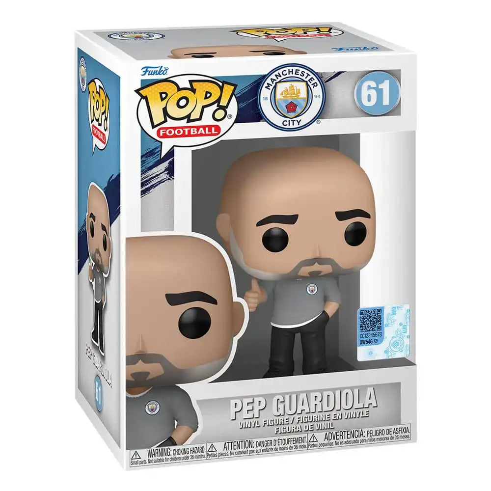 EFL POP! Football Vinyl Figur ManCity - Pep Guardiola 9 cm - Smalltinytoystore