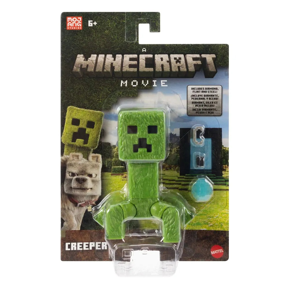 Ein Minecraft Film Actionfigur Creeper 10 cm - Smalltinytoystore