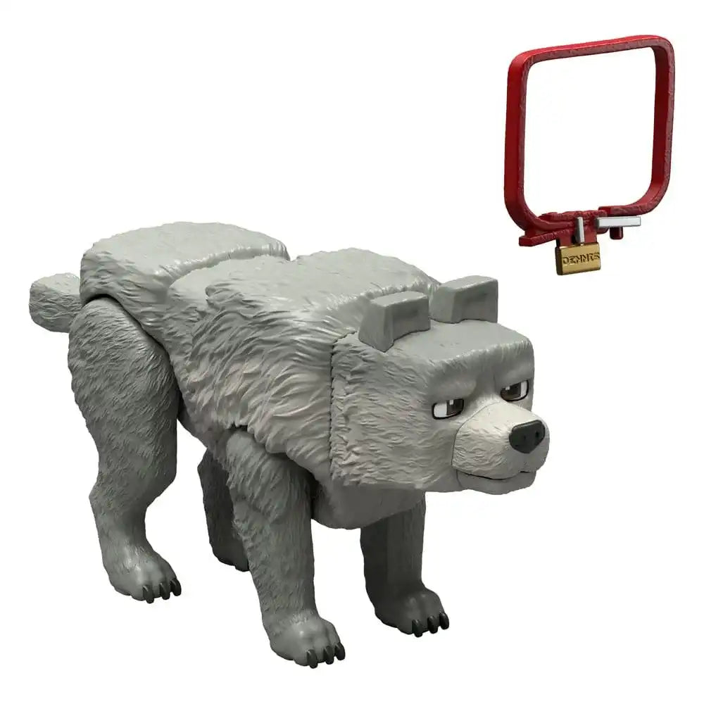 Ein Minecraft Film Actionfigur Dennis der Wolf 10 cm - Smalltinytoystore