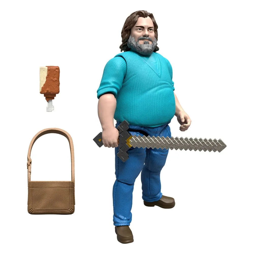 Ein Minecraft Film Actionfigur Steve 10 cm - Smalltinytoystore