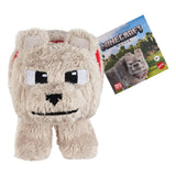Ein Minecraft Film Plüschfigur Dennis der Wolf 20 cm - Smalltinytoystore