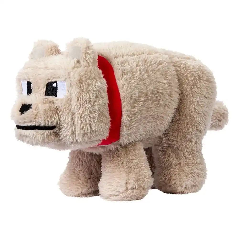Ein Minecraft Film Plüschfigur Dennis der Wolf 20 cm - Smalltinytoystore