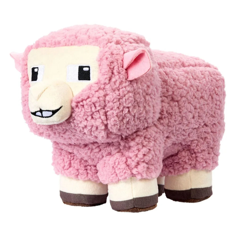 Ein Minecraft Film Plüschfigur Rosa Schaf 20 cm - Smalltinytoystore