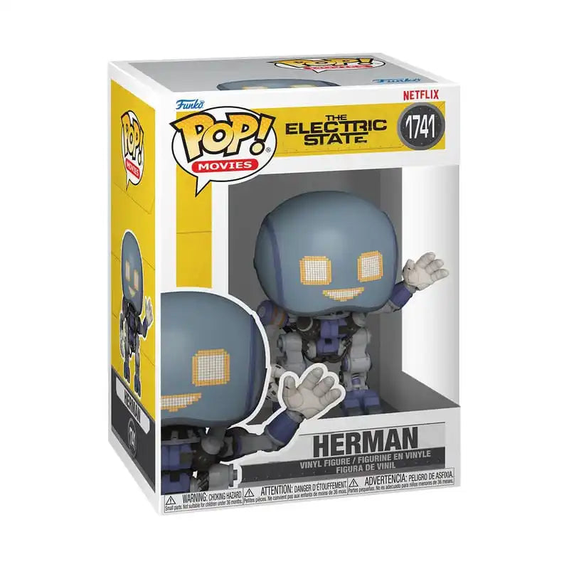 Electric State POP! Movies Vinyl Figur Herman 9 cm - Smalltinytoystore
