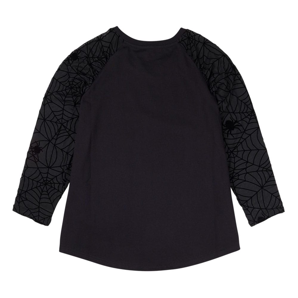 Elivira by Loungefly Tee T-Shirt Unisex Shirred Raglan Größe S - Smalltinytoystore